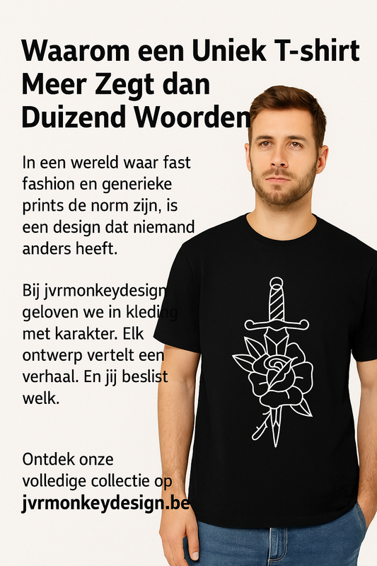 Waarom een Uniek T-shirt Meer Zegt dan Duizend Woorden