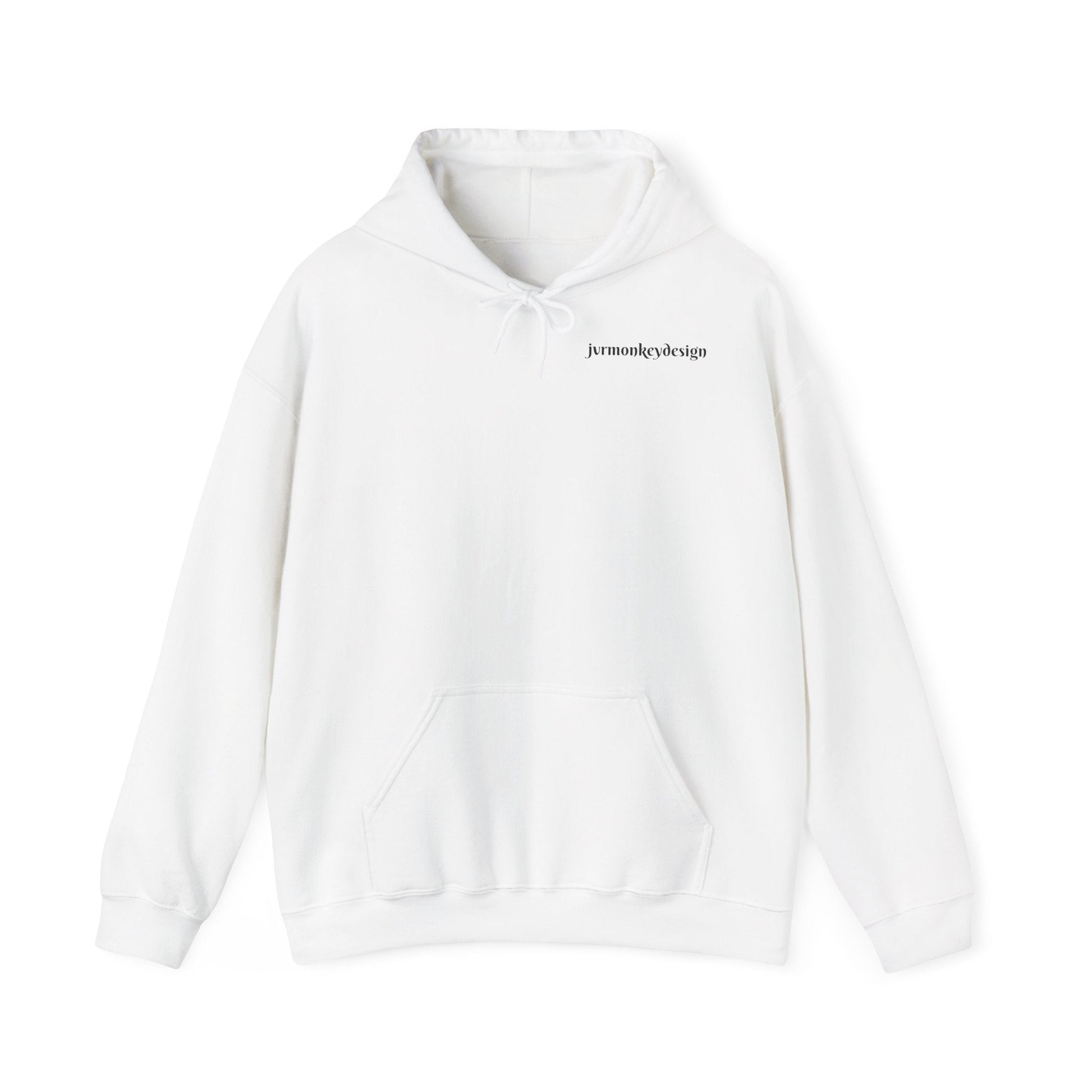 Unisex Hoodie met Graffiti Design - Rise Above Your Limits jvrmonkeydesign