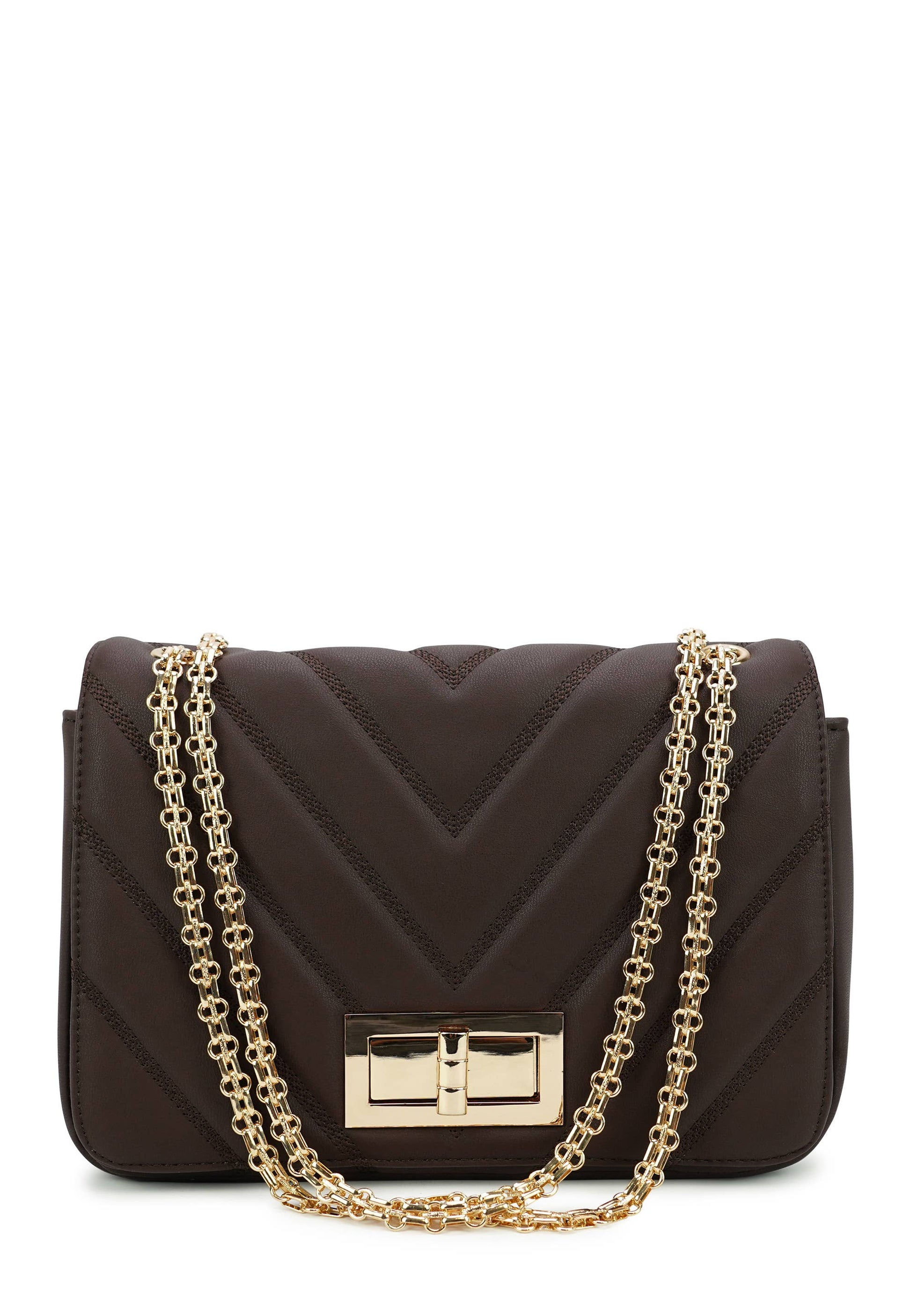 Handtas 'MIRADA' - met gouden draaisluiting jvrmonkeydesign