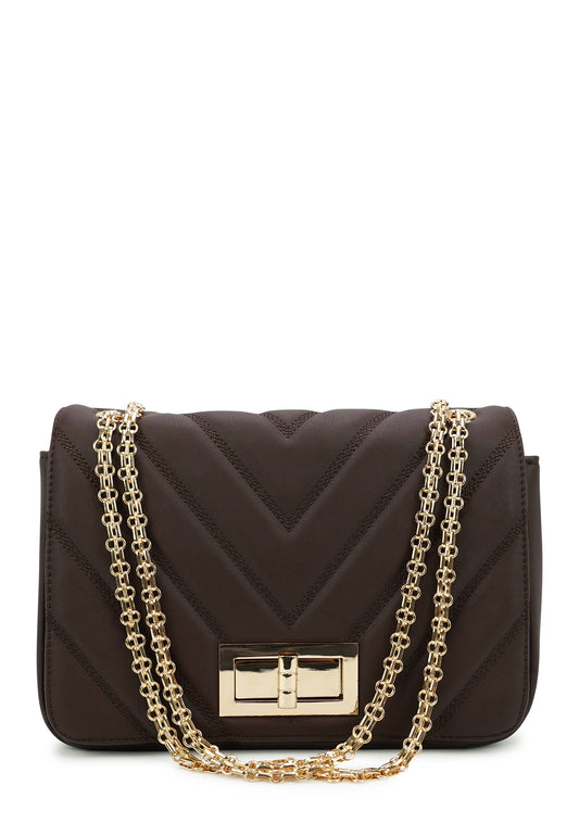 Handtas 'MIRADA' - met gouden draaisluiting jvrmonkeydesign
