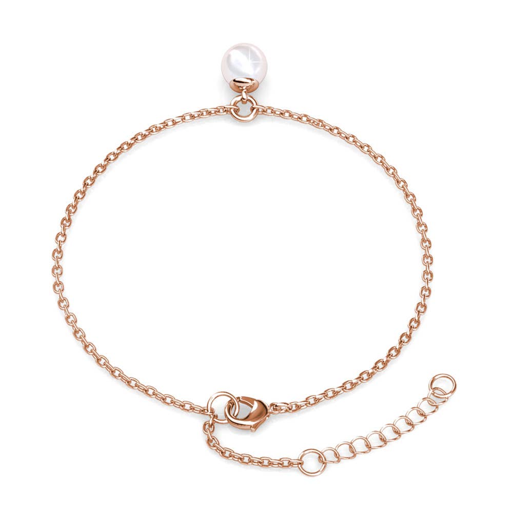 Mother of Pearl Trio Set - Roségoud en kristal CARALI / MYC Paris