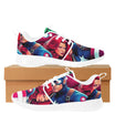 Unisex Superhero Sneakers – Wit met kleurrijke print - jvrmonkeydesign #