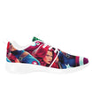Unisex Superhero Sneakers – Wit met kleurrijke print - jvrmonkeydesign #