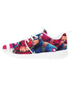 Unisex Superhero Sneakers – Wit met kleurrijke print - jvrmonkeydesign #