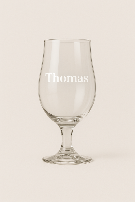 Gepersonaliseerd Bierglas ‘Papa’ – Het ultieme Vaderdagcadeau - jvrmonkeydesign #