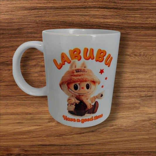 🧡 Labubu Mok – Limited Edition | Keramieken Mok met Cute Print - jvrmonkeydesign #