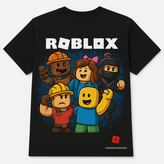 Roblox Kinder T-shirt – Kies uit 3 Stoere Designs! | jvrmonkeydesign - jvrmonkeydesign