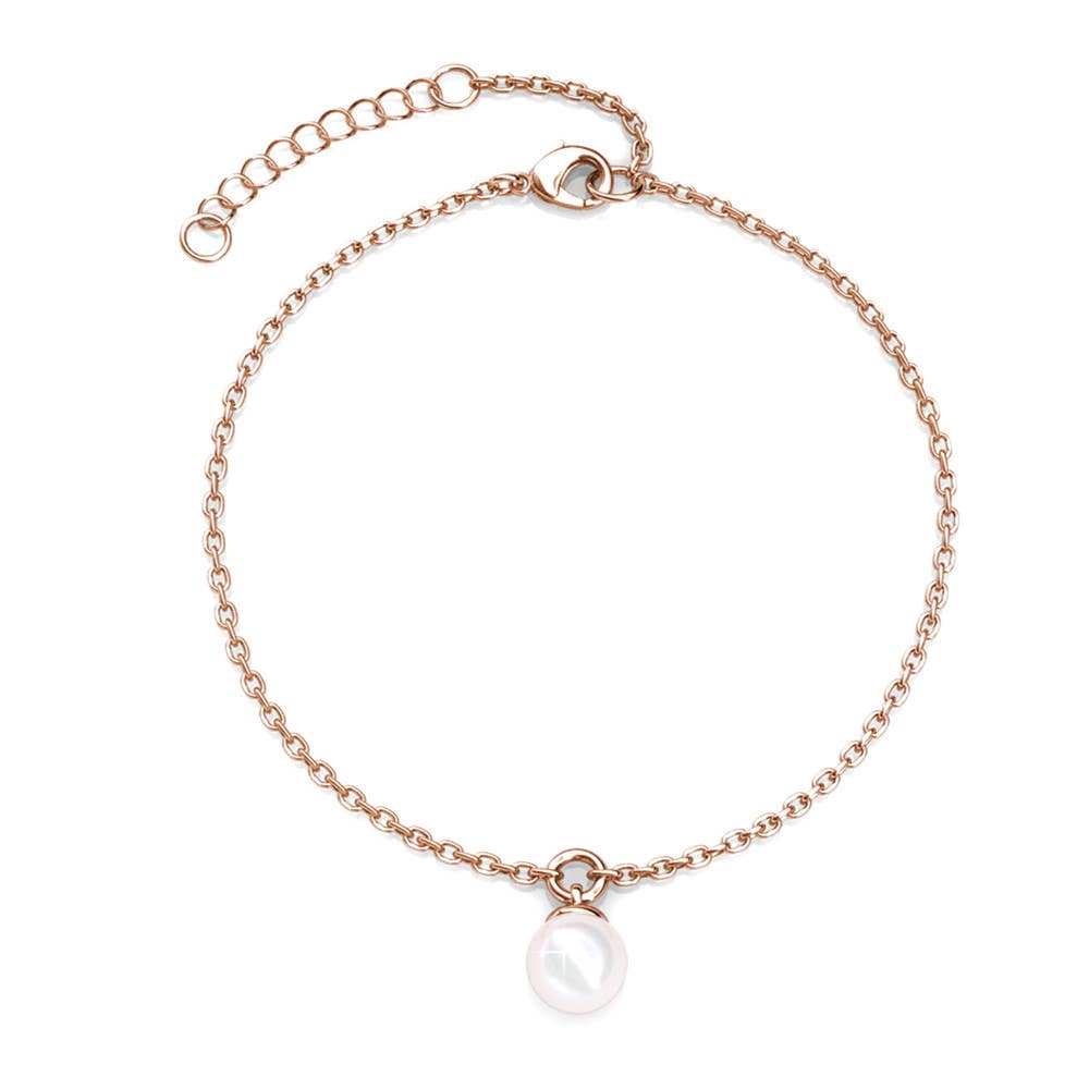 Mother of Pearl Trio Set - Roségoud en kristal CARALI / MYC Paris