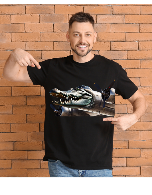 🐊 Bombardino Crocodilo T-shirt – Vliegend beest met bijtkracht