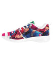 Unisex Superhero Sneakers – Wit met kleurrijke print - jvrmonkeydesign #