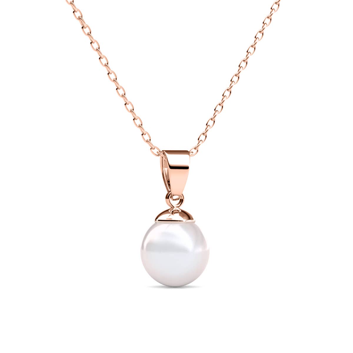 Mother of Pearl Trio Set - Roségoud en kristal CARALI / MYC Paris