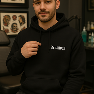 🖤 DC Tattoos Hoodie - jvrmonkeydesign