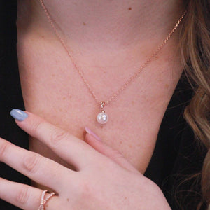 Mother of Pearl Trio Set - Roségoud en kristal CARALI / MYC Paris