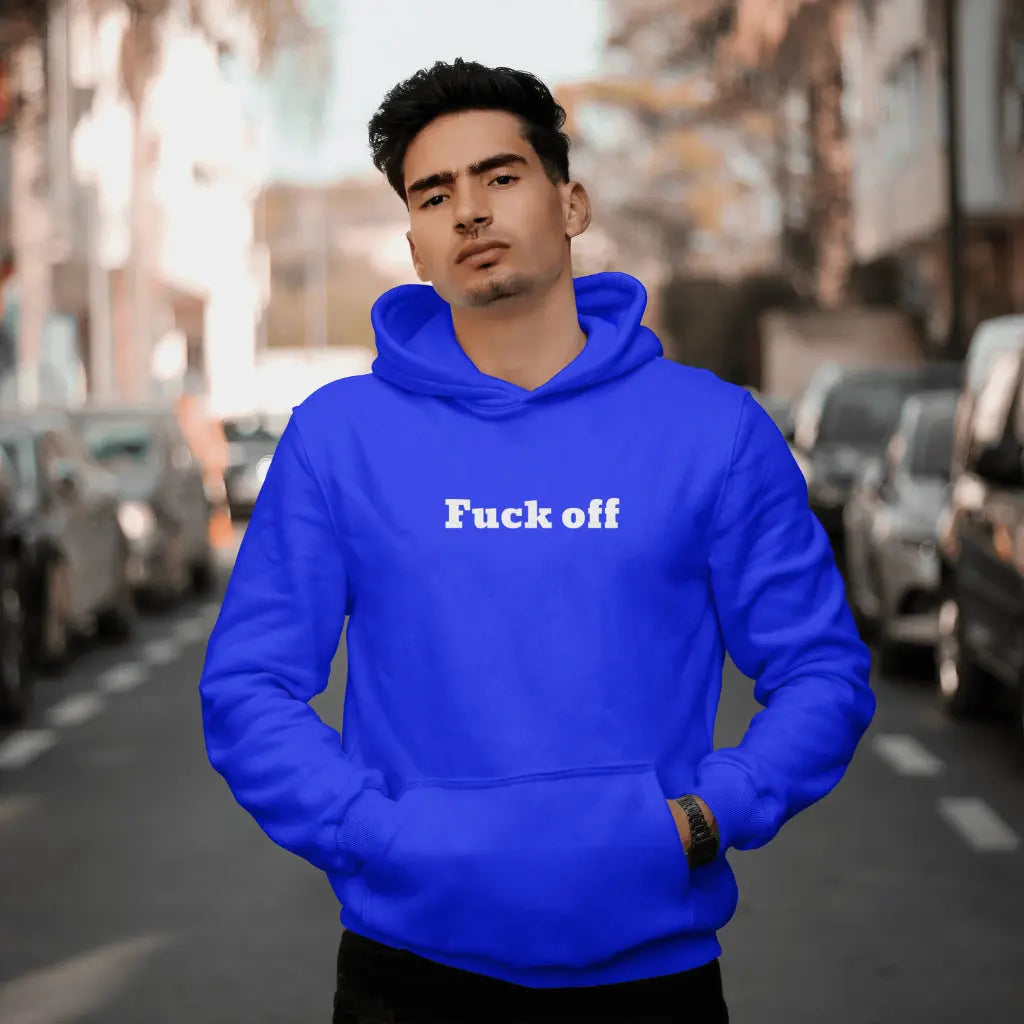 Matching hoodie met gedurfde tekst Mijn winkel