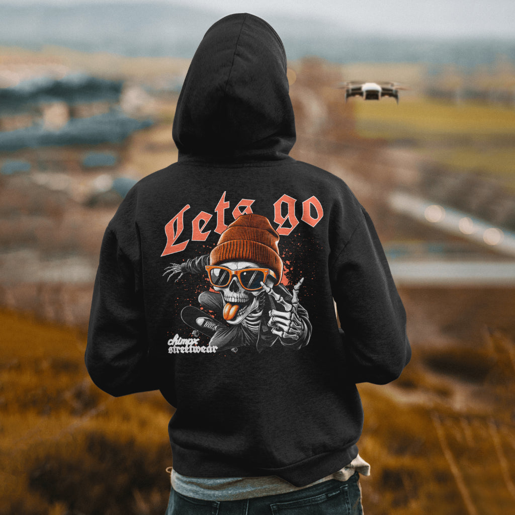 Let's Go" Hoodie – Chimpx Streetwear Edition - jvrmonkeydesign