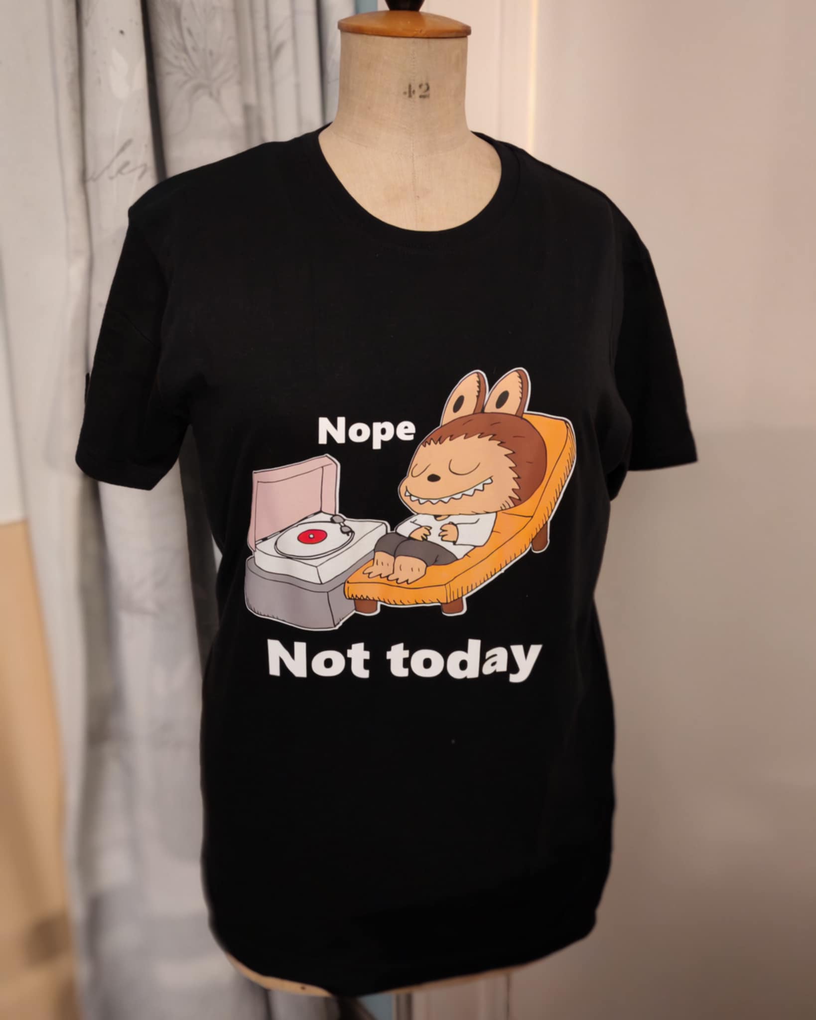 T-shirt “Nope. Not Today.” - jvrmonkeydesign #