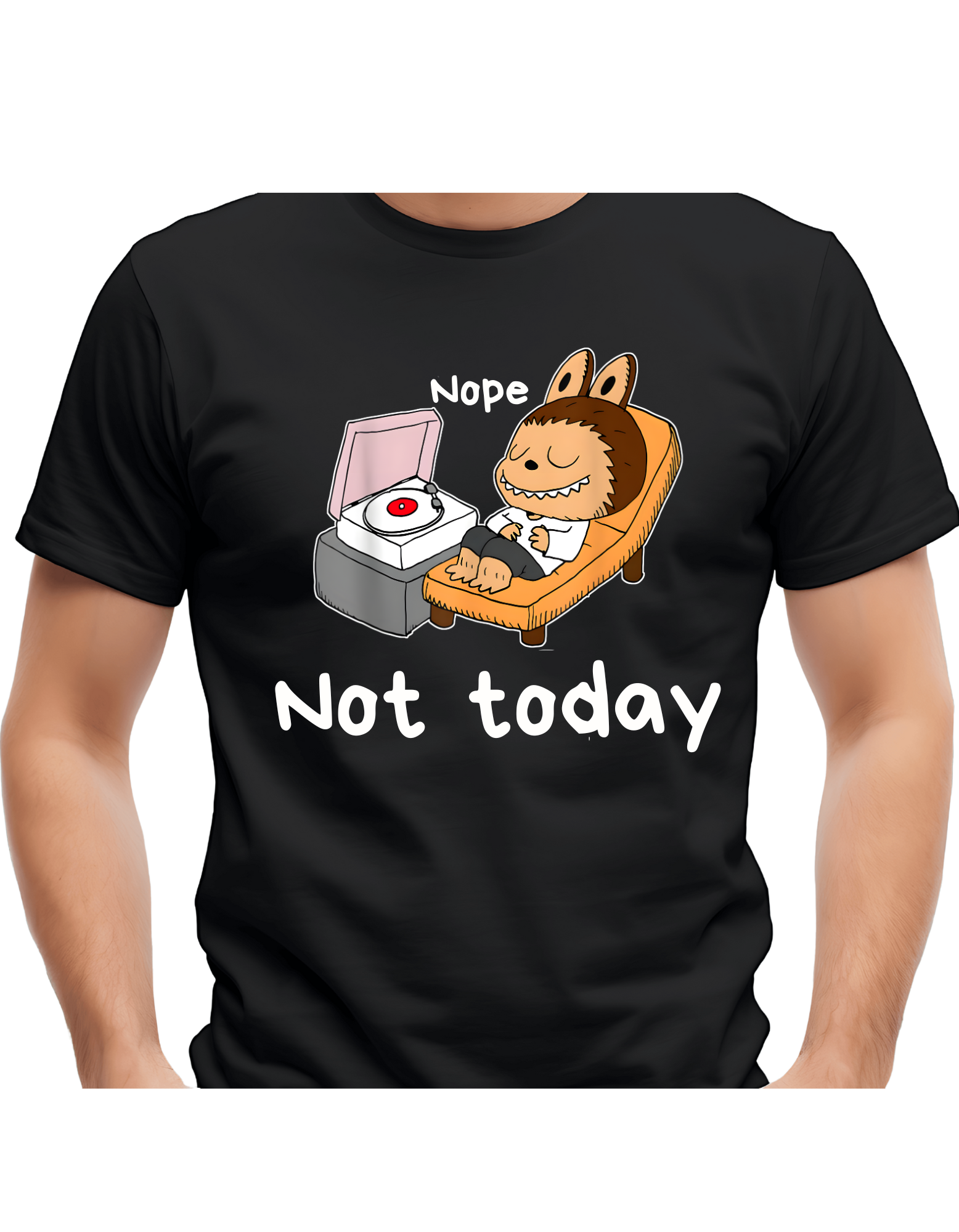 T-shirt “Nope. Not Today.” - jvrmonkeydesign #